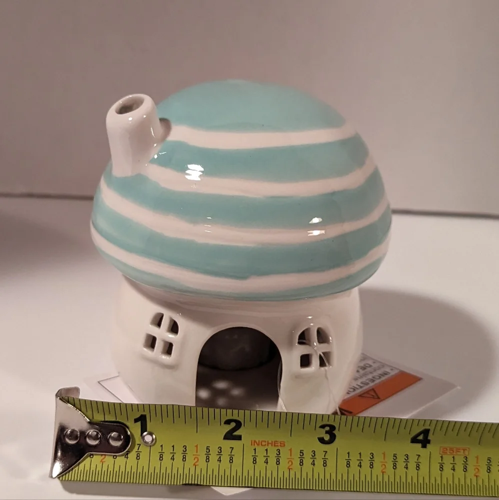 Target Spritz Easter Mushroom Green House Light Up Ceramic Bunny Spring Decor